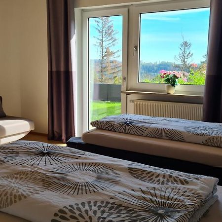 Moderne Ferienwohnung Mit Eigenem Garten Und Traumhaften Blick Wilhelmsthal Εξωτερικό φωτογραφία