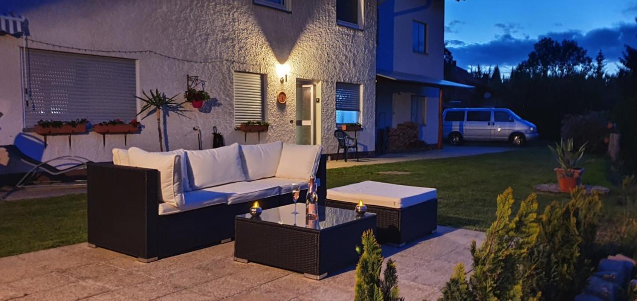 Moderne Ferienwohnung Mit Eigenem Garten Und Traumhaften Blick Wilhelmsthal Εξωτερικό φωτογραφία