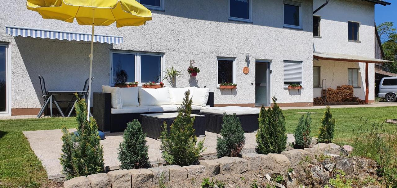 Moderne Ferienwohnung Mit Eigenem Garten Und Traumhaften Blick Wilhelmsthal Εξωτερικό φωτογραφία