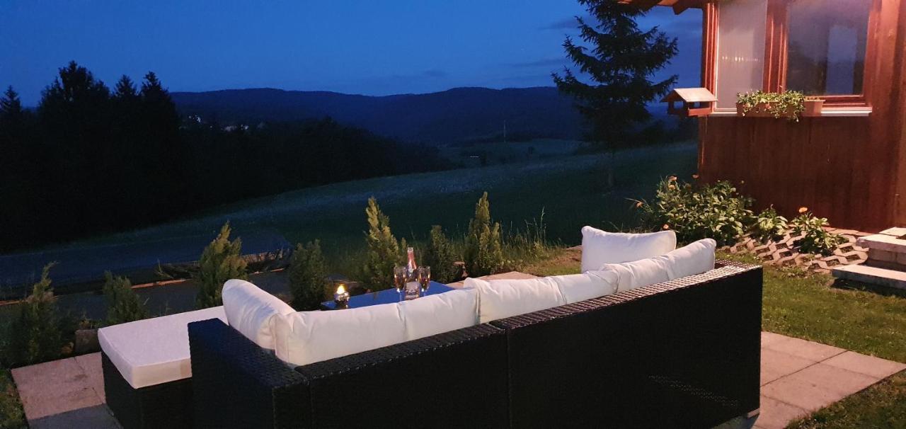 Moderne Ferienwohnung Mit Eigenem Garten Und Traumhaften Blick Wilhelmsthal Εξωτερικό φωτογραφία