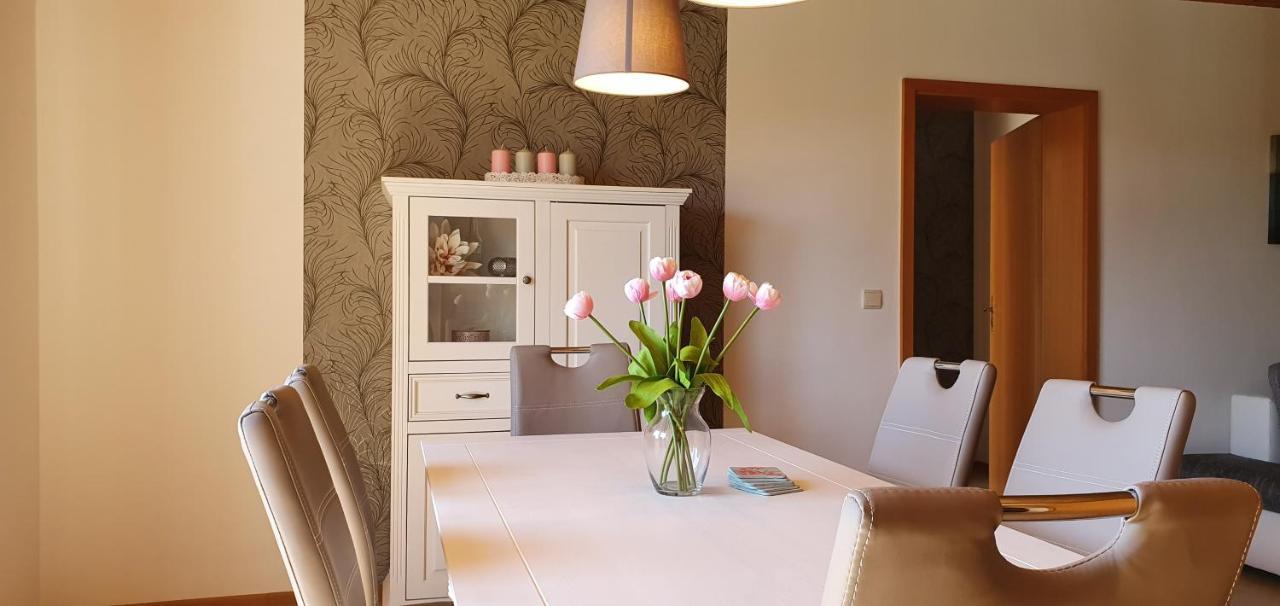 Moderne Ferienwohnung Mit Eigenem Garten Und Traumhaften Blick Wilhelmsthal Εξωτερικό φωτογραφία