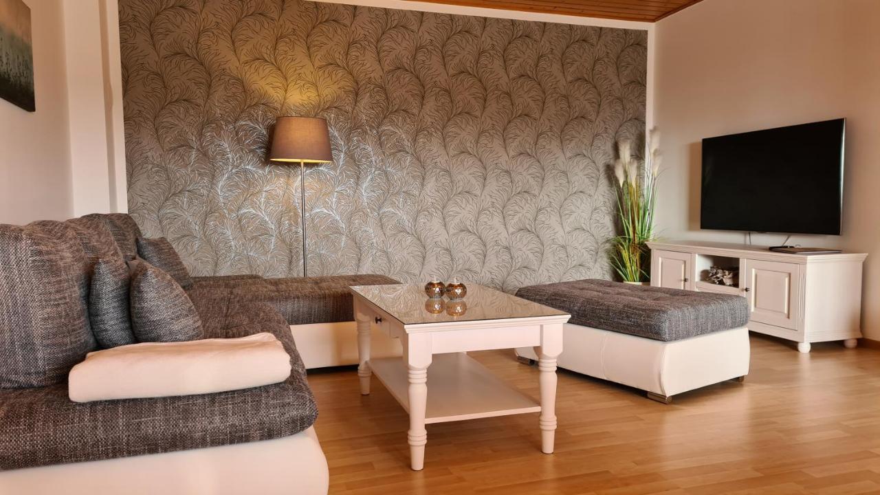 Moderne Ferienwohnung Mit Eigenem Garten Und Traumhaften Blick Wilhelmsthal Εξωτερικό φωτογραφία