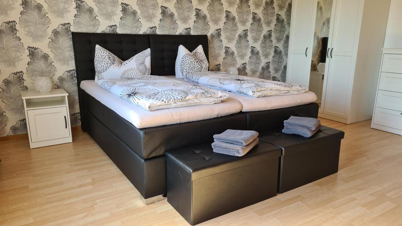 Moderne Ferienwohnung Mit Eigenem Garten Und Traumhaften Blick Wilhelmsthal Εξωτερικό φωτογραφία
